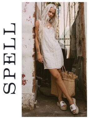 Spell and the Gypsy Collective Cinder Singlet Mini Dress SMALL